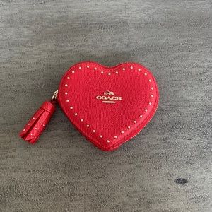***SOLD*** - Authentic red Coach change purse